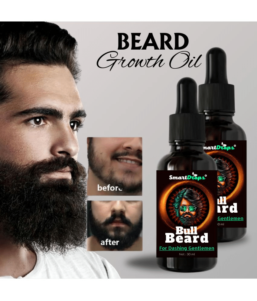     			Smartdrops Smartdrops Beard Oil Beard Wash 60 mL Pack of 2