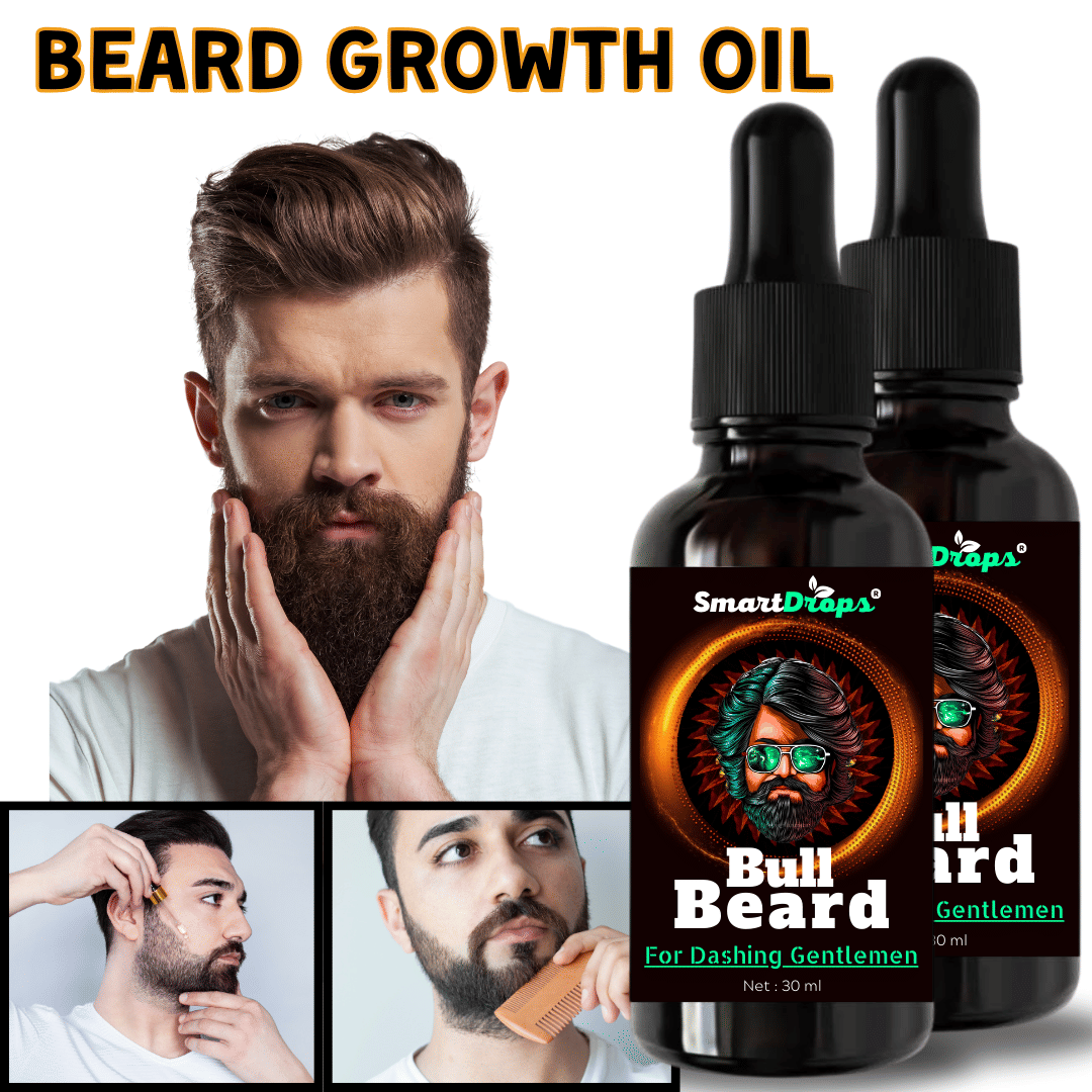     			Smartdrops Smartdrops Beard Oil Beard Wash 60 mL Pack of 2