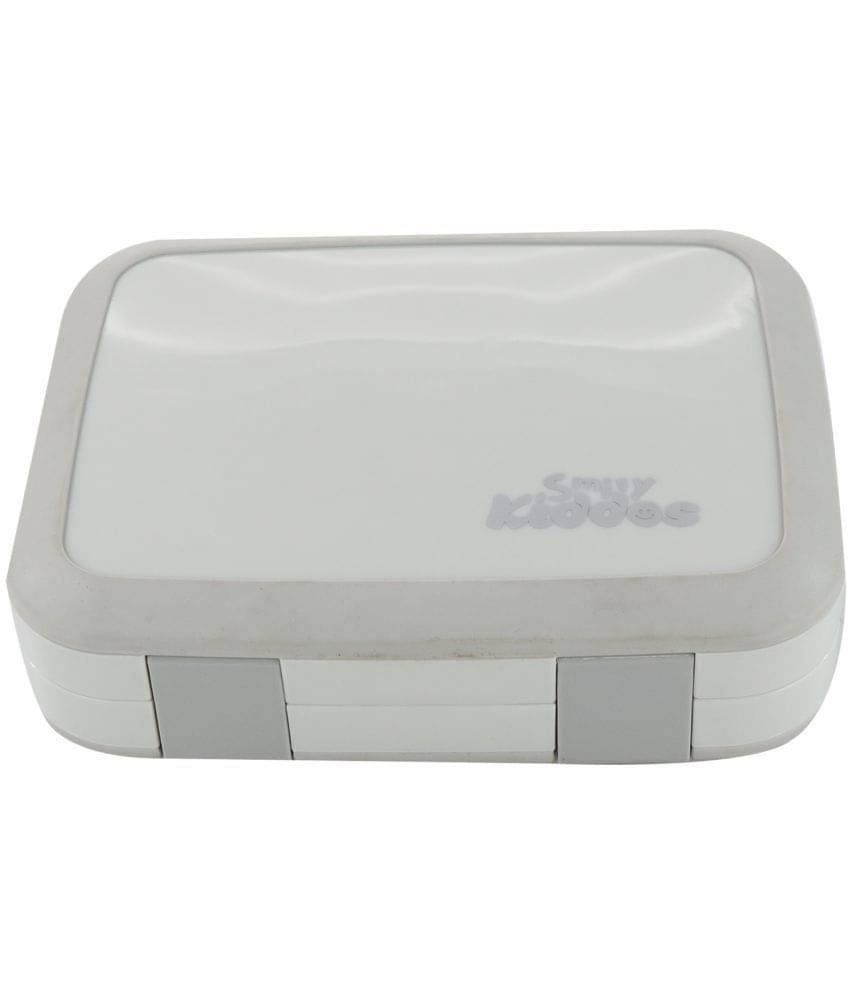     			SmilyKiddos Bento Lunch box - Blue Plastic Lunch Box 1 - Container ( Pack of 1 )