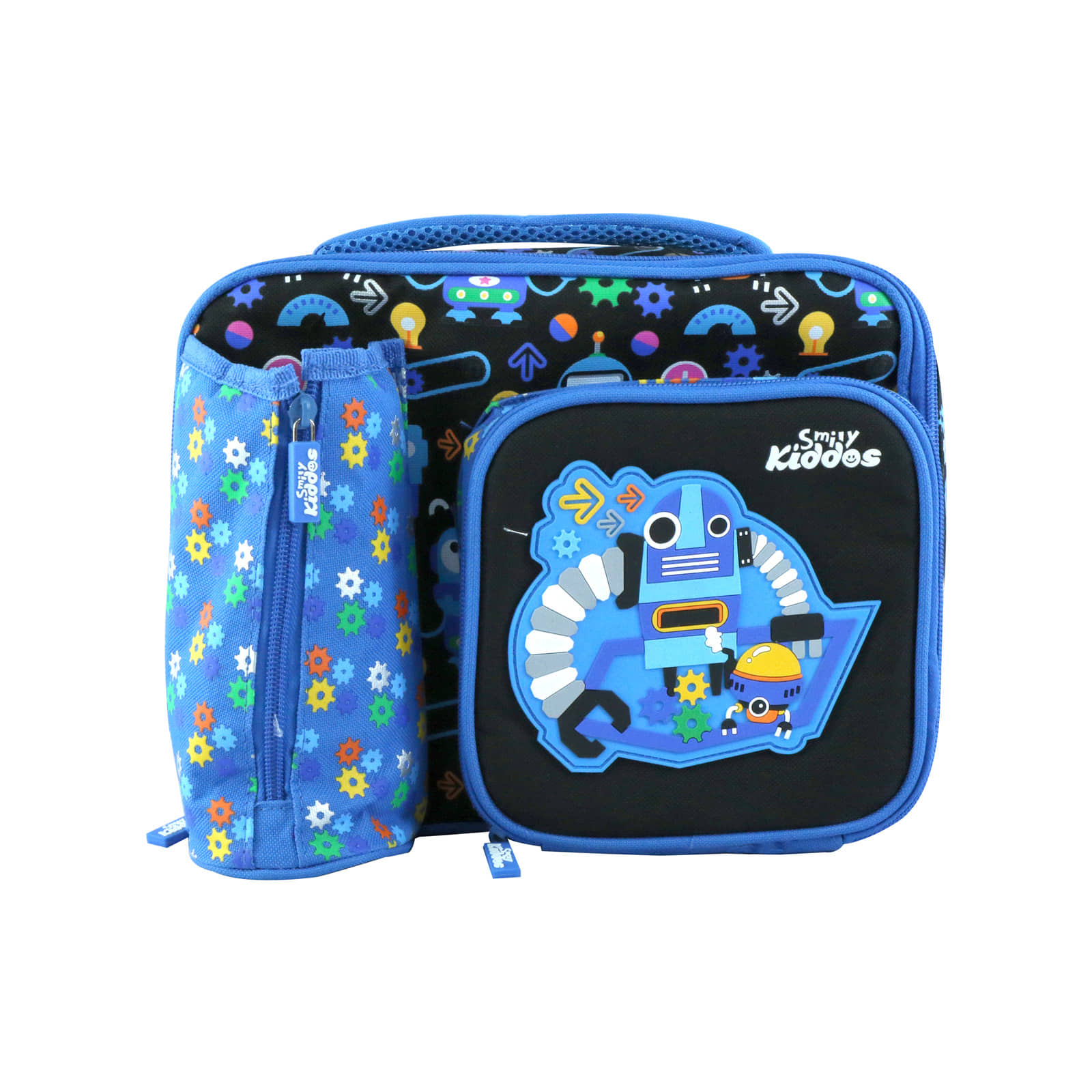 SmilyKiddos Blue Polyester Lunch Bag Pack of 1 - Handbags | Buy online on ZillyBuy