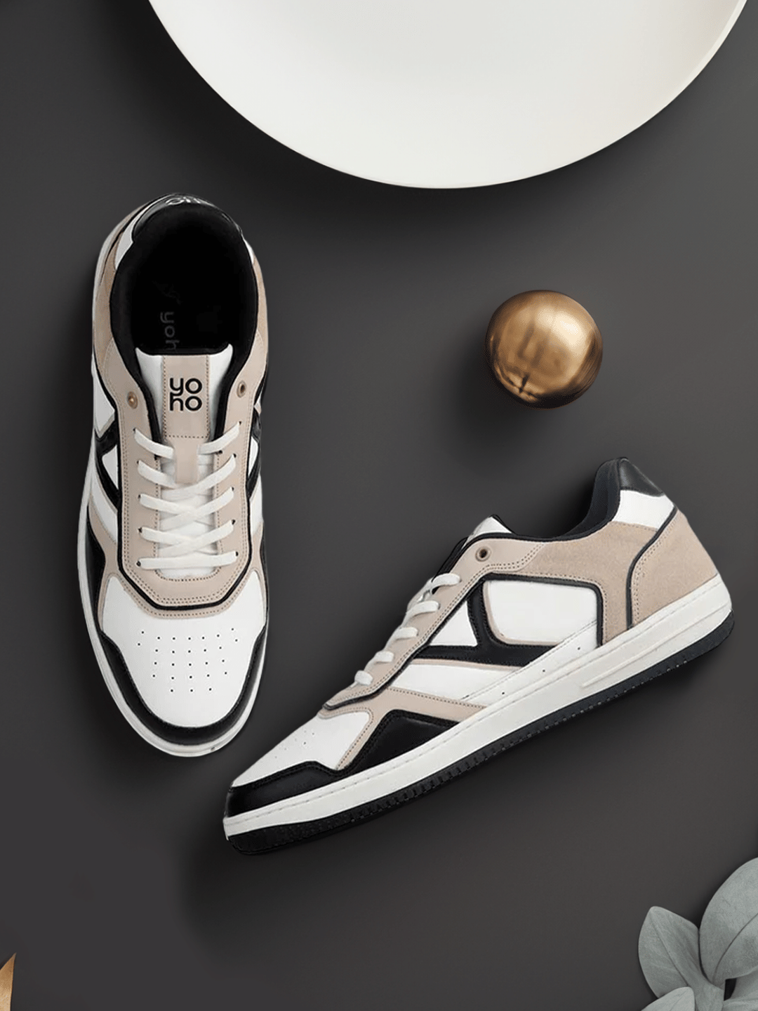     			Yoho Colored Sneaker Suede Beige Men's Sneakers