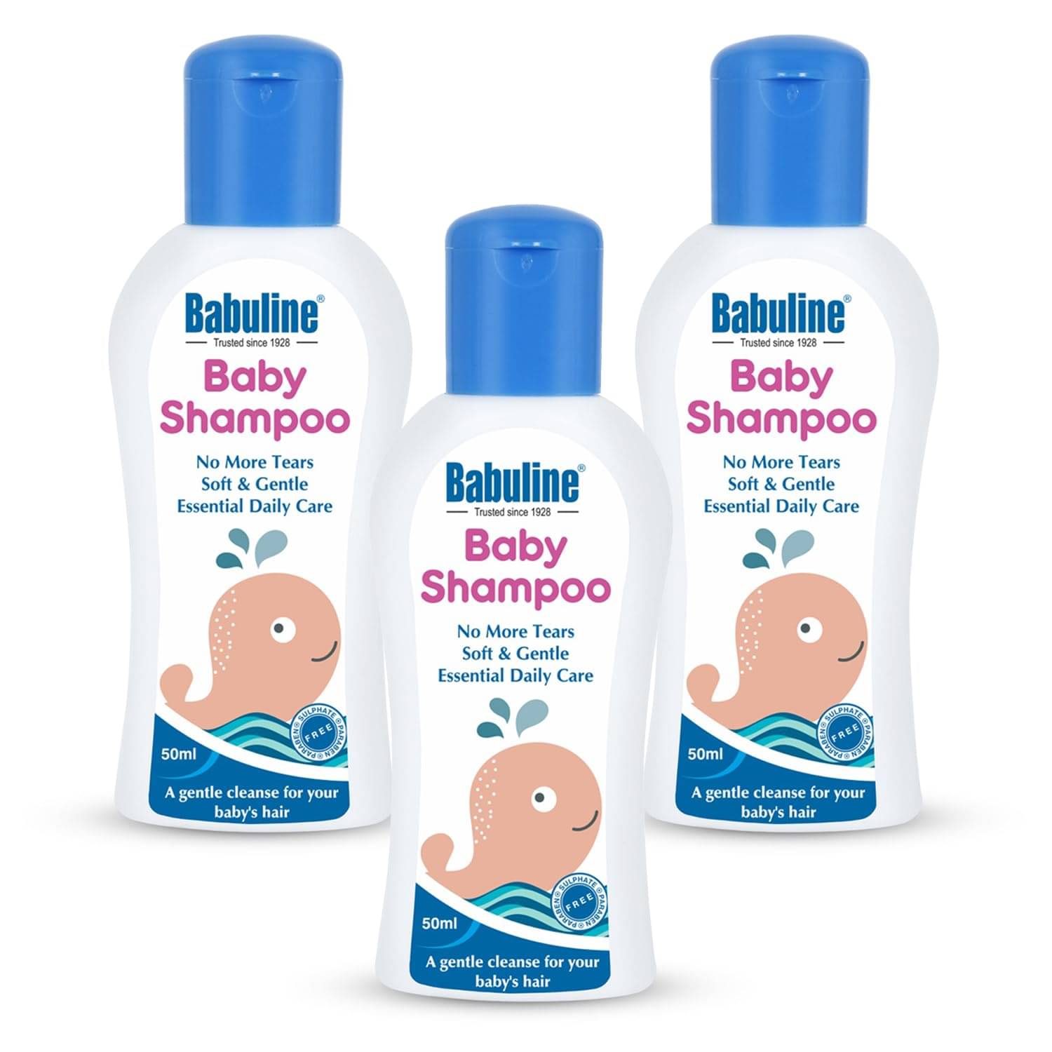     			babuline Baby Shampoo 50 ml ( 3 pcs )
