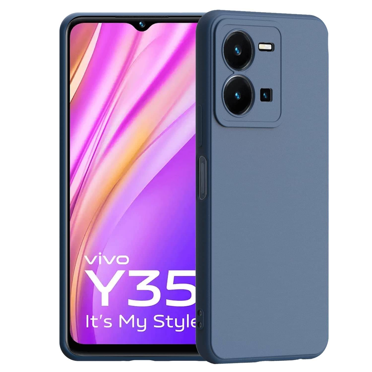 Case Vault Covers Silicon Soft cases Compatible For Silicon Vivo Y35 ( Pack of 1 ) Case Vault Covers Silicon Soft cases Compatible For Silicon Vivo Y35 ( Pack of 1 )