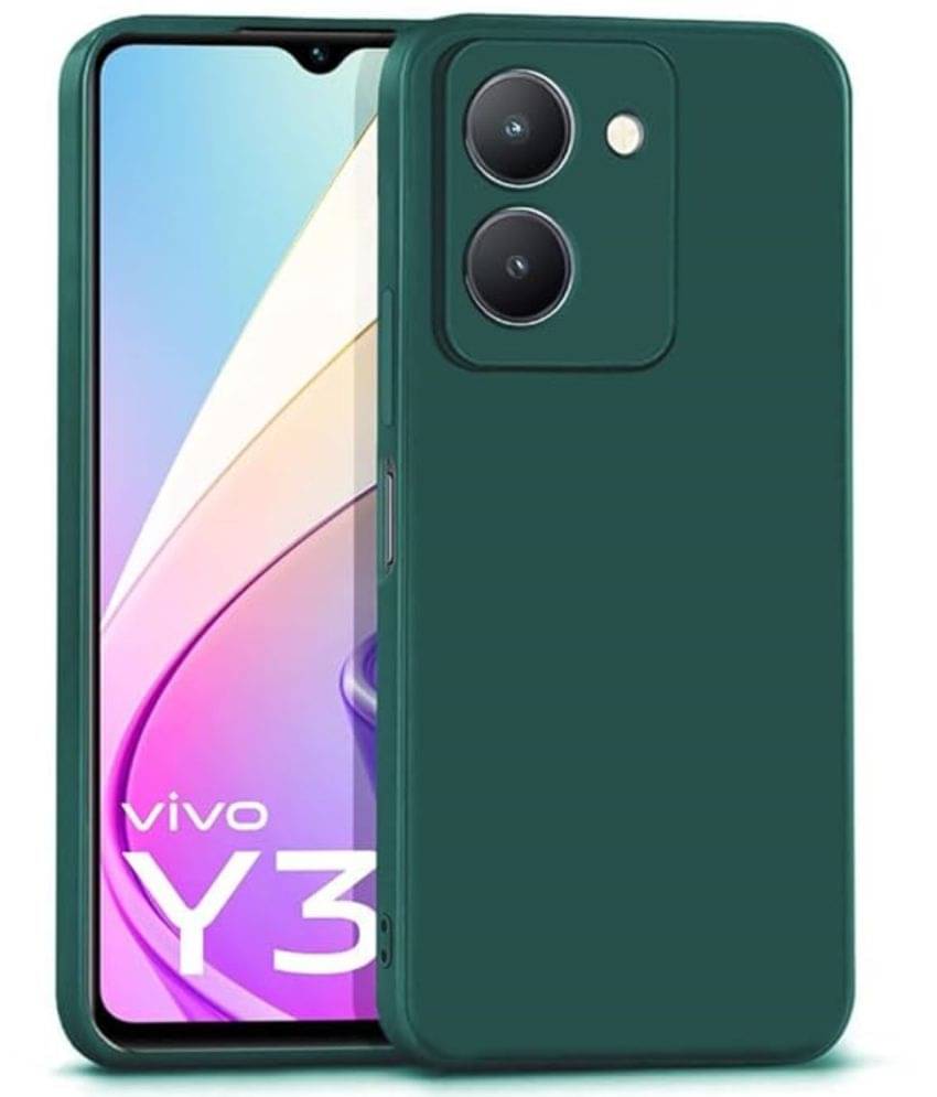     			Case Vault Covers Silicon Soft cases Compatible For Silicon Vivo Y36 ( Pack of 1 )