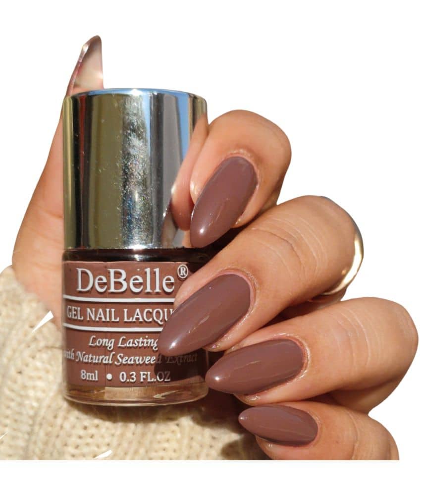 DeBelle  Woody Chocolate Glossy Nail Polish 8 ( Pack of 1 )