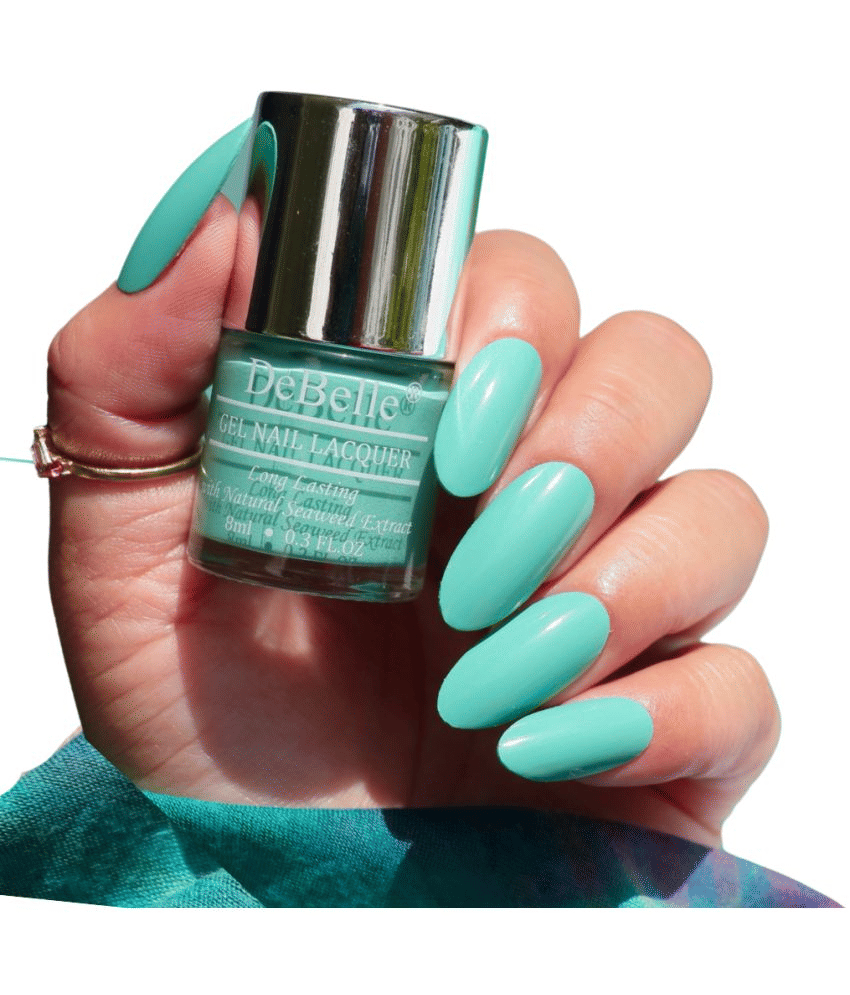 DeBelle French Hydrangea Glossy Nail Polish 8 ( Pack of 1 )