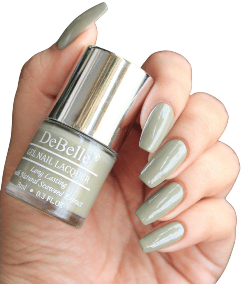 DeBelle  Olive Jade Glossy Nail Polish 8 ( Pack of 1 )