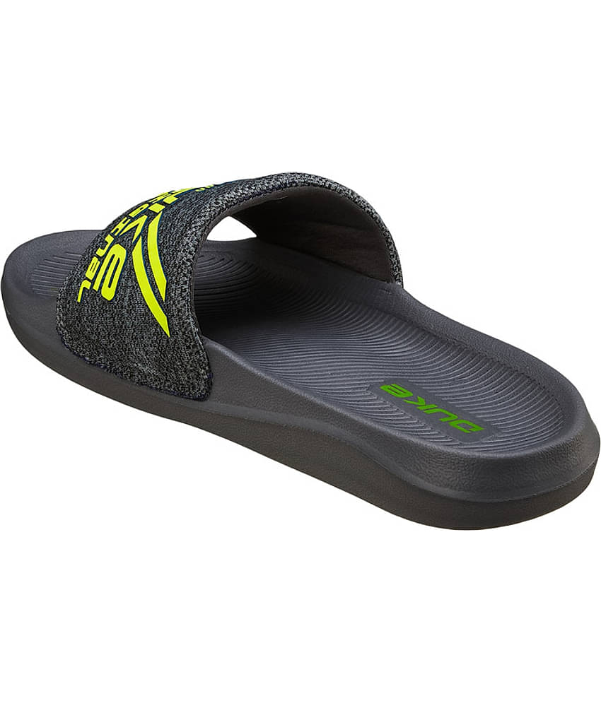 Duke Grey Melange Men's Slide Flip Flop