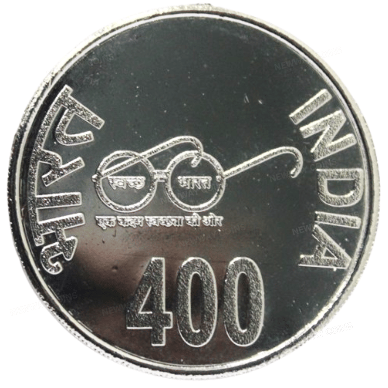 Extremely Rare* 400 Rupees 2021 (Sri Guru Tegh Bahadur Ji) Very Collectible Silver-plated Coin Extremely Rare* 400 Rupees 2021 (Sri Guru Tegh Bahadur Ji) Very Collectible Silver-plated Coin