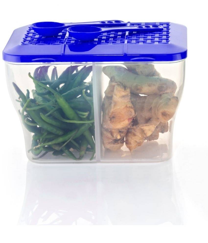     			FIT4CHEF Fridge Container PET Blue Multi-Purpose Container ( Set of 1 )