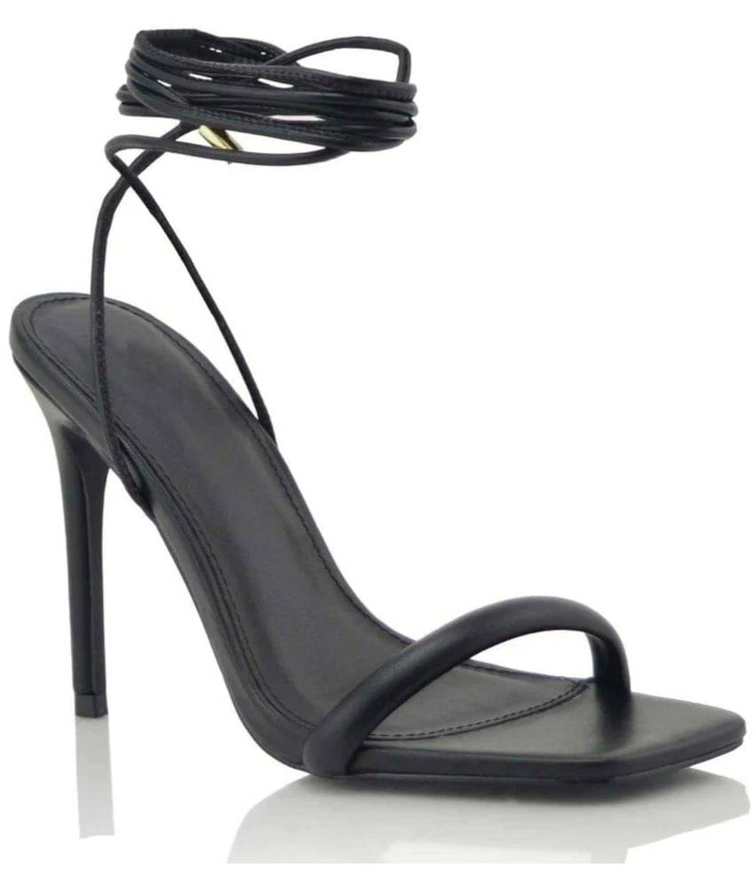     			JM Looks Black Women's Sandal Heels
