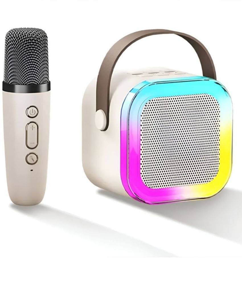     			OLIVEOPS K12 10 W Bluetooth Speaker Bluetooth V 5.3 with USB,SD card Slot,Aux Playback Time 5 hrs Assorted