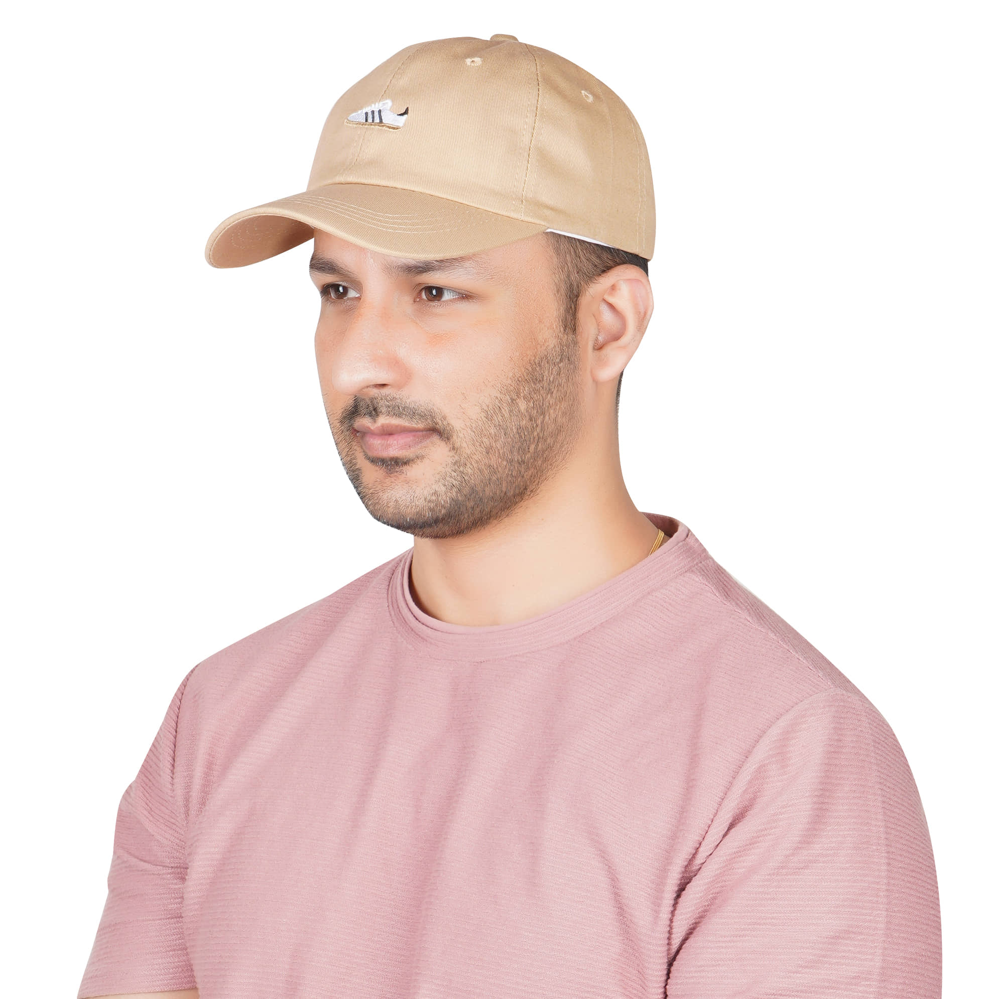 PENYAN Beige Cotton Men's Cap ( Pack of 1 )