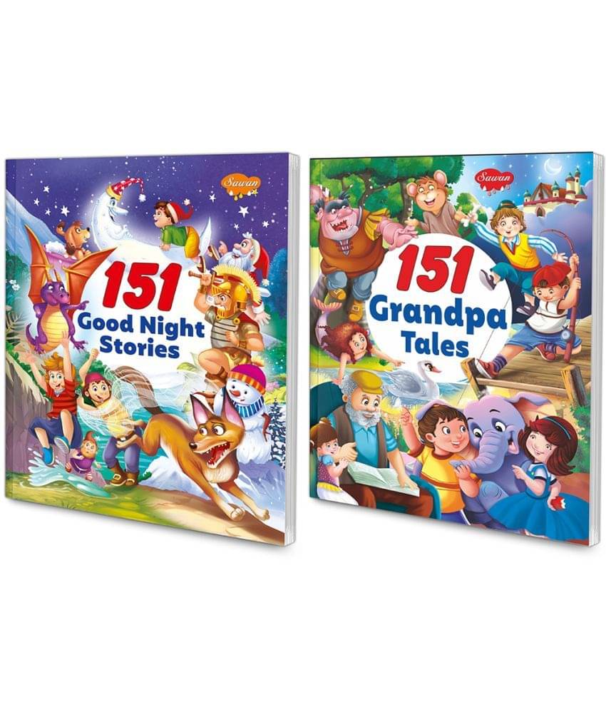 Sawan Present Set Of 2 Story Books | 151 Series | Goodnight & Grandpa (Perfect Binding, Manoj Publications Editorial Board) Sawan Present Set Of 2 Story Books | 151 Series | Goodnight & Grandpa (Perfect Binding, Manoj Publications Editorial Board)