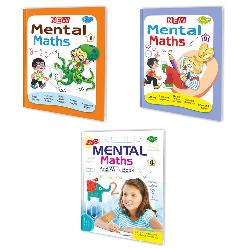     			Sawan Presents Set Of Mental Maths Books | Part 4, 5 & 6