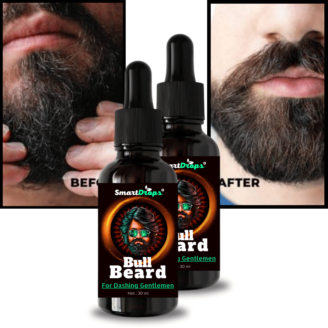 Smartdrops Smartdrops Beard Oil Beard Wash 60 mL Pack of 2 Smartdrops Smartdrops Beard Oil Beard Wash 60 mL Pack of 2