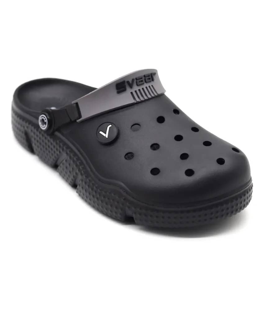 Svaar - Black Men's Clogs