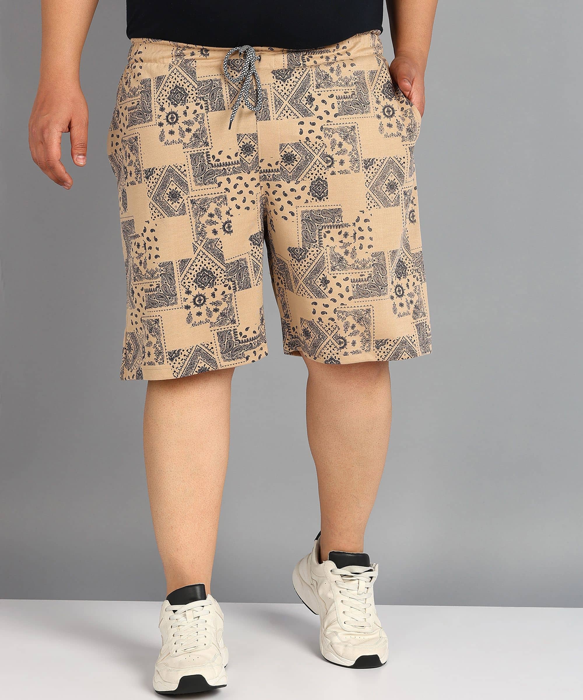XFOX Khaki Blended Men's Shorts ( Pack of 1 ) - Shorts | Buy online on ZillyBuy