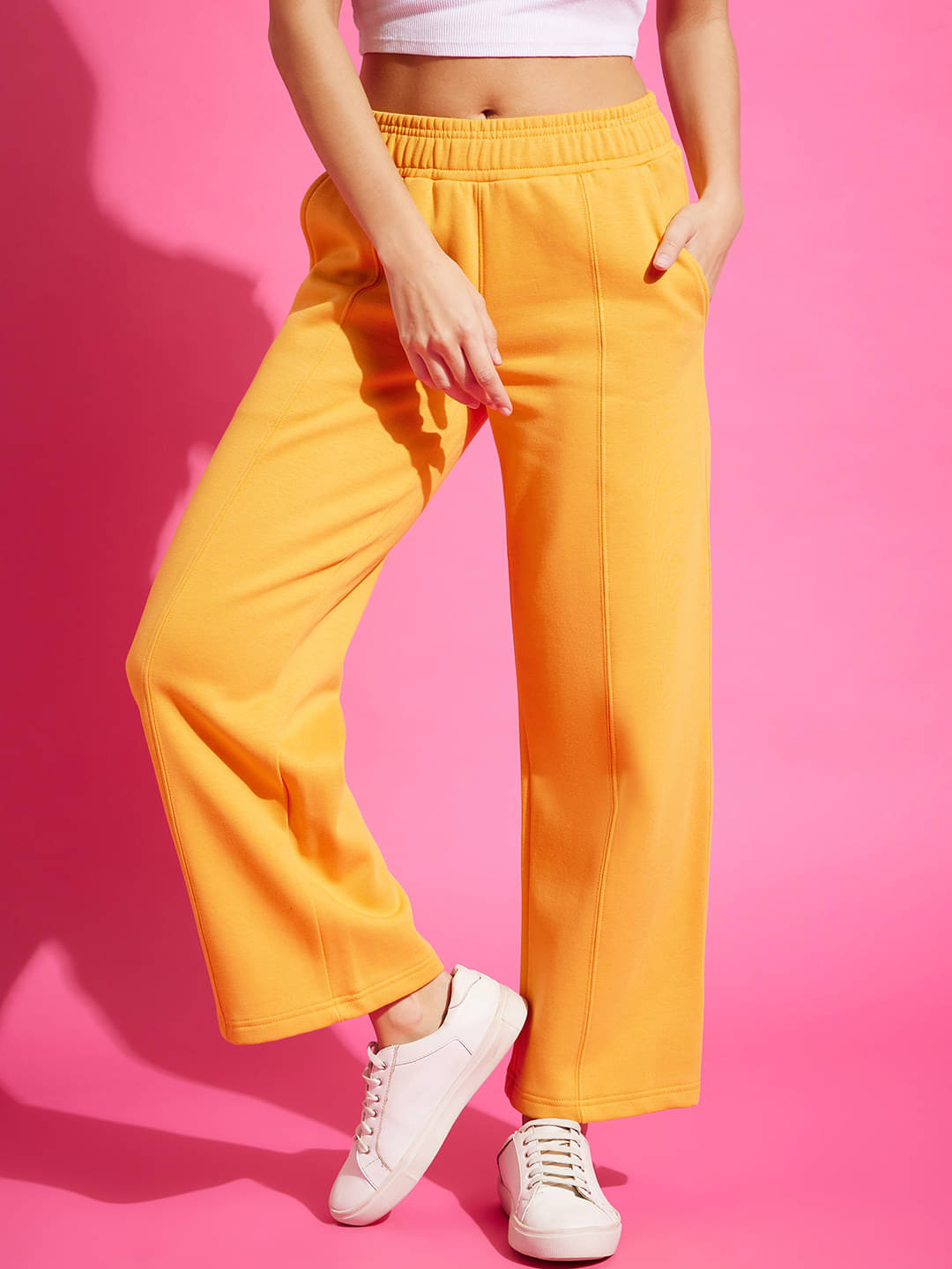     			98 Degree North Orange Cotton Blend Women's Outdoor & Adventure Trackpants ( Pack of 1 )