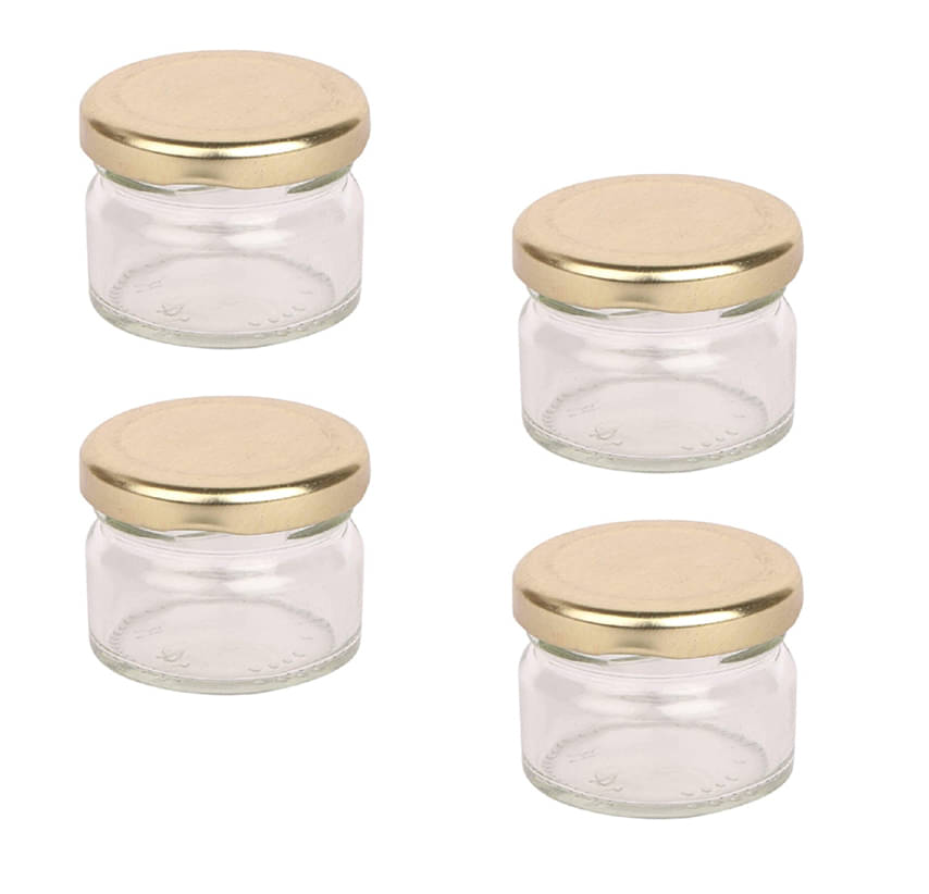 AFAST Glass Container Glass Transparent Utility Container ( Set of 4 ) AFAST Glass Container Glass Transparent Utility Container ( Set of 4 )