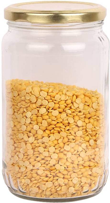 AFAST Glass Container Glass Transparent Utility Container ( Set of 1 ) AFAST Glass Container Glass Transparent Utility Container ( Set of 1 )