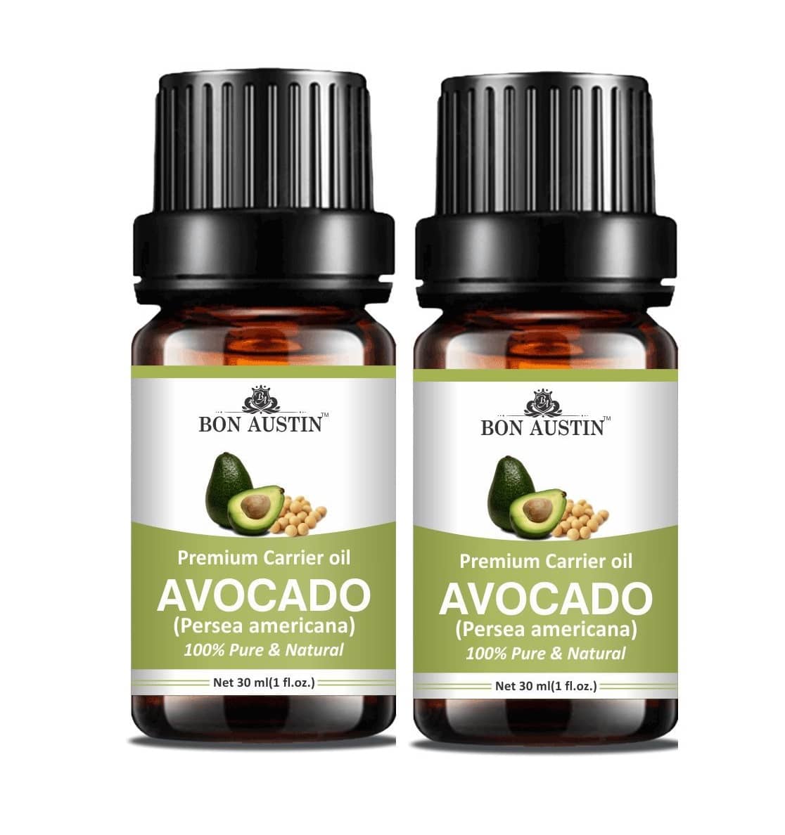 Bon Austin Avocado Essential Oil Aromatic 30 mL ( Pack of 2 )