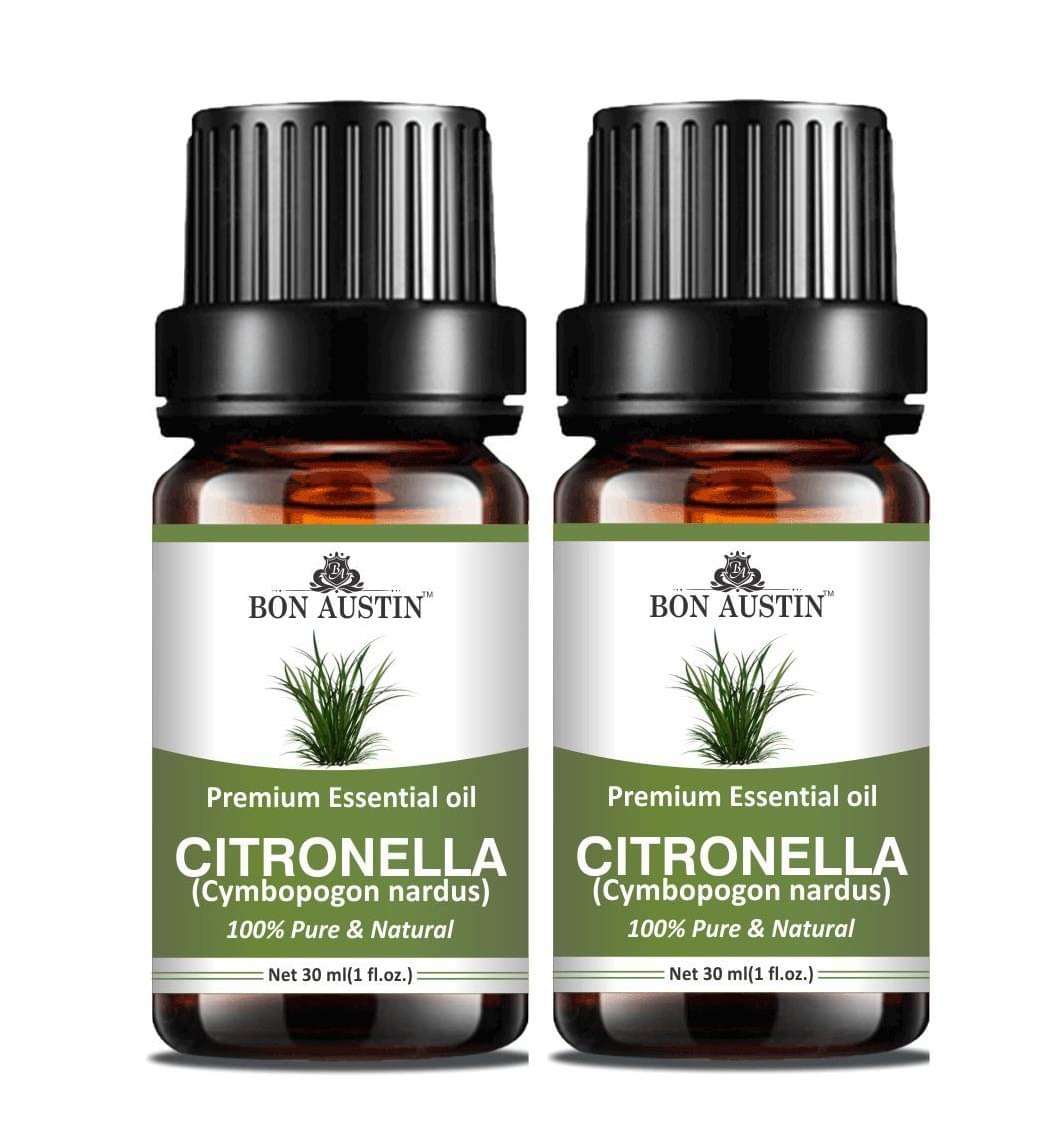     			Bon Austin Citronella Essential Oil Aromatic 30 mL ( Pack of 2 )