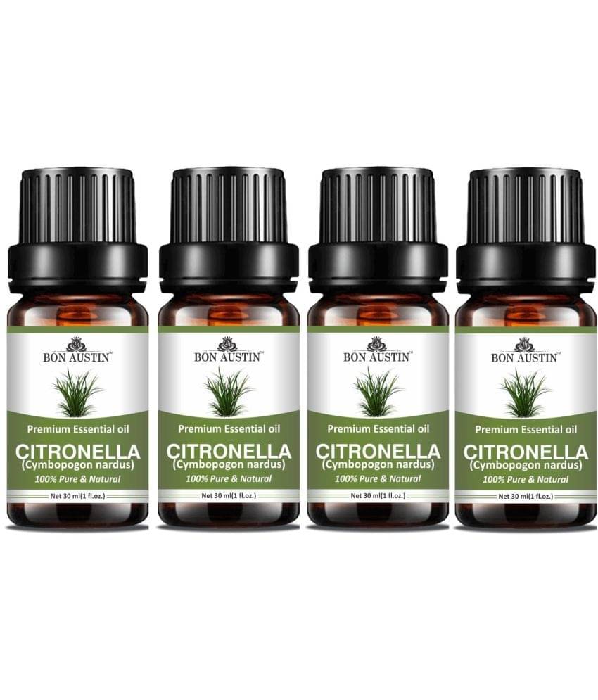     			Bon Austin Citronella Essential Oil Aromatic 30 mL ( Pack of 4 )