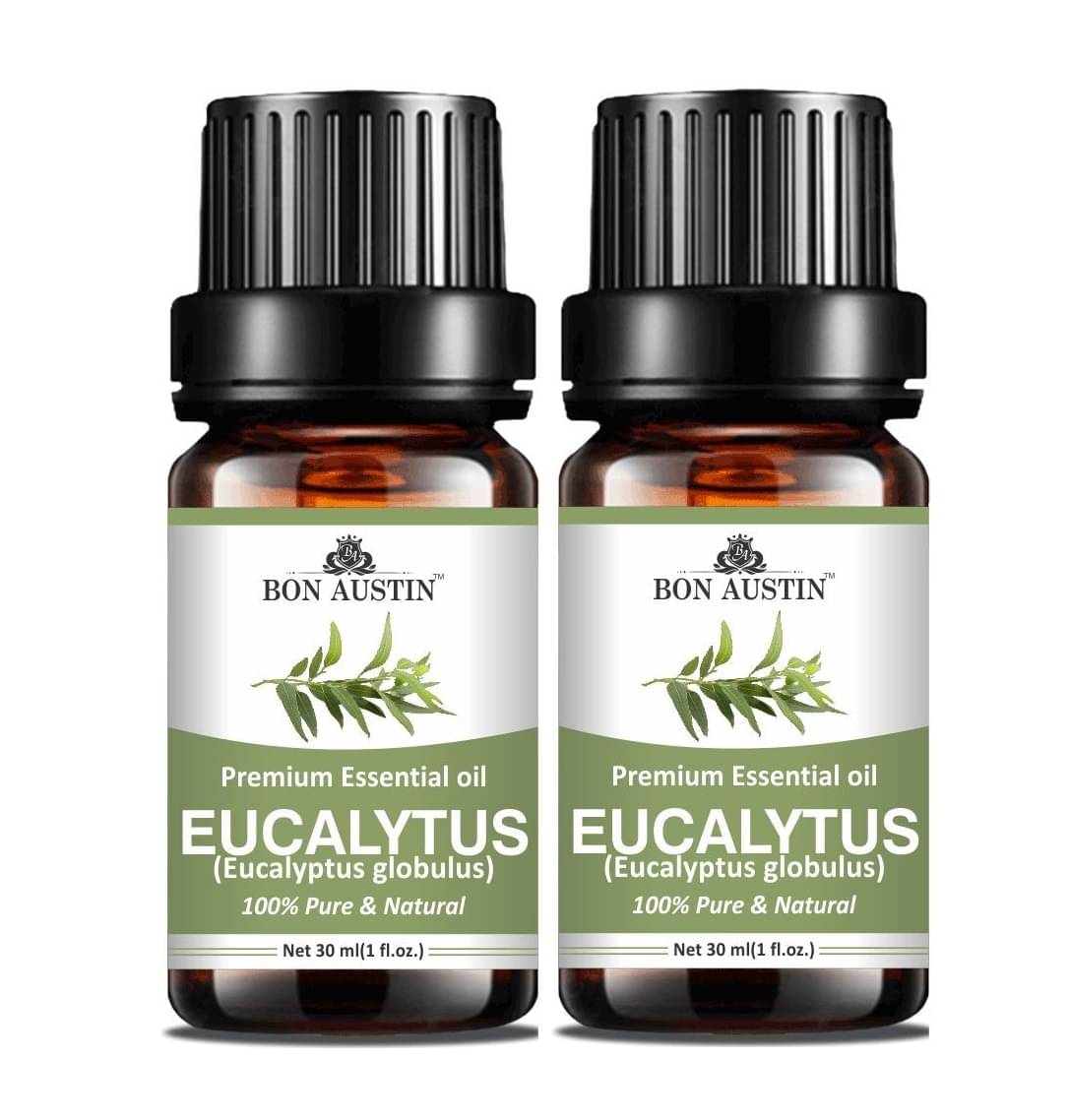     			Bon Austin Eucalyptus Essential Oil Aromatic 30 mL ( Pack of 2 )