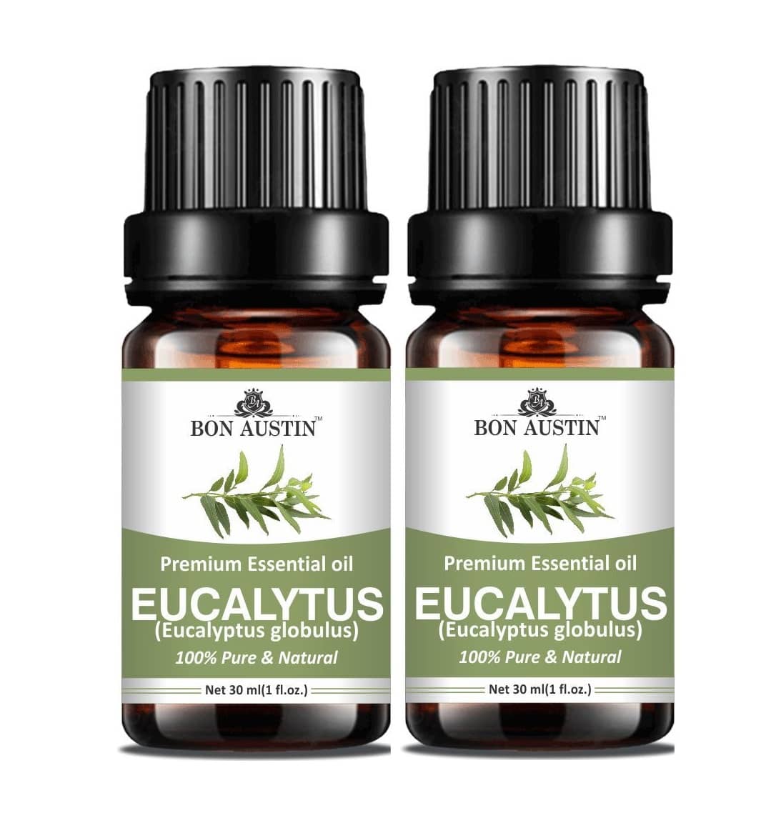 Bon Austin Eucalyptus Essential Oil Aromatic 30 mL ( Pack of 2 )
