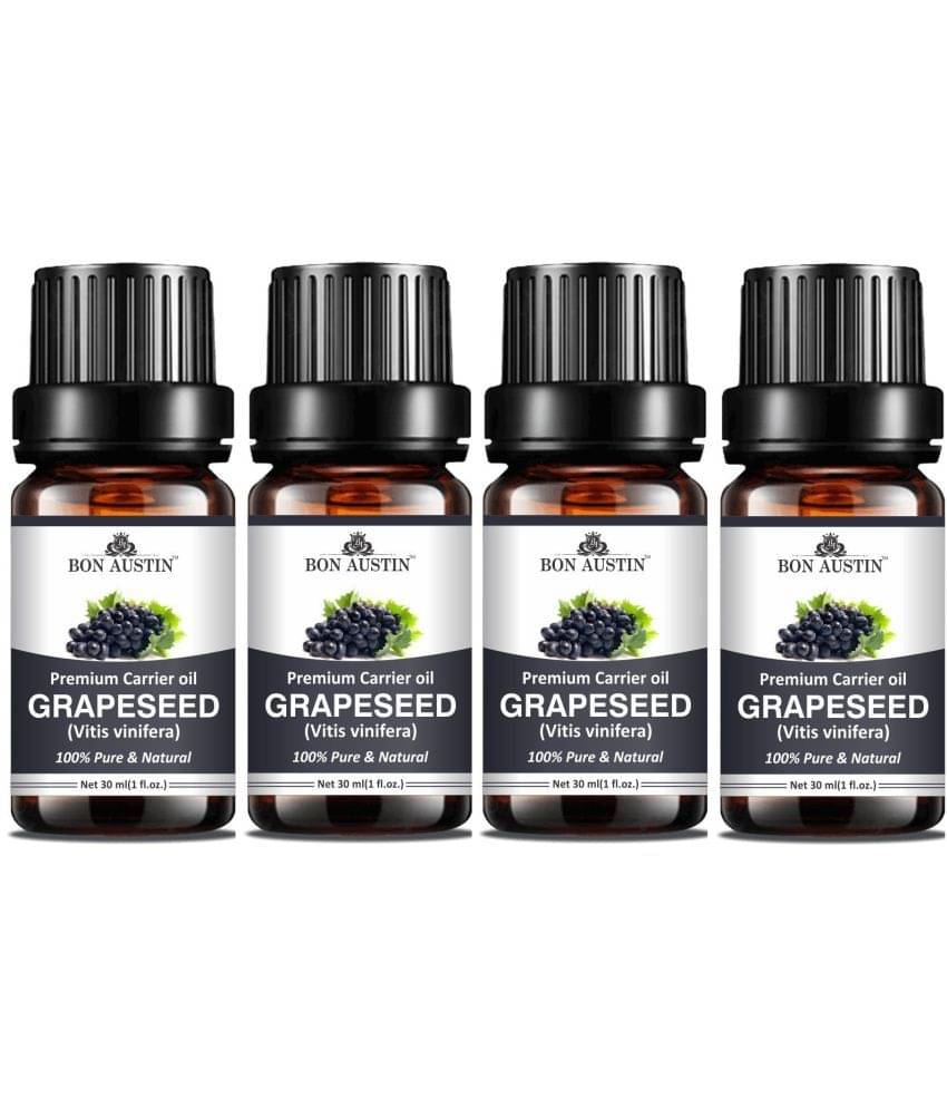     			Bon Austin Grapeseed Essential Oil Aromatic 30 mL ( Pack of 4 )