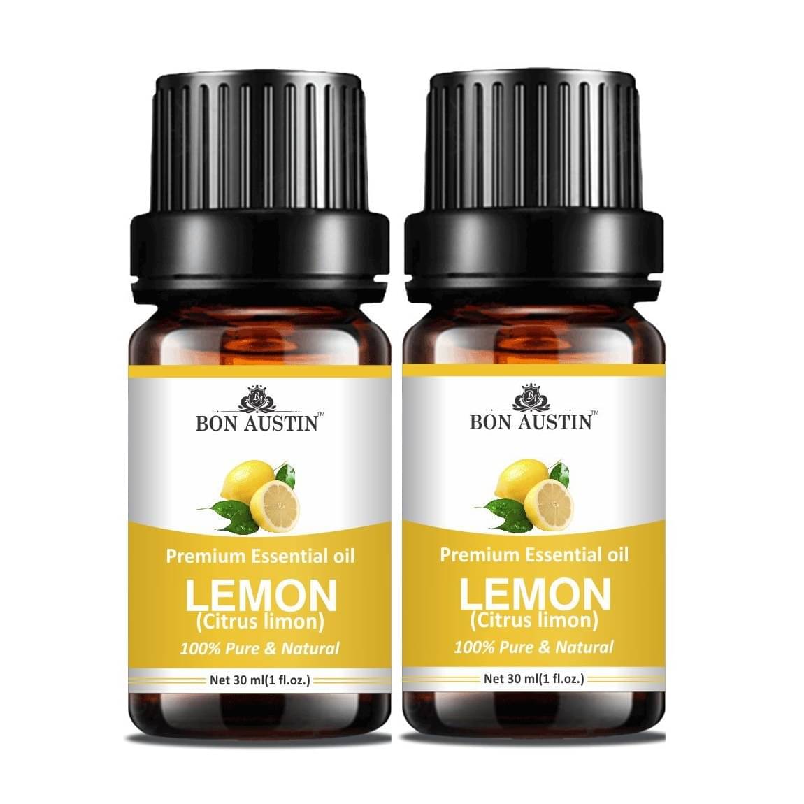     			Bon Austin Lemon Essential Oil Aromatic 30 mL ( Pack of 2 )