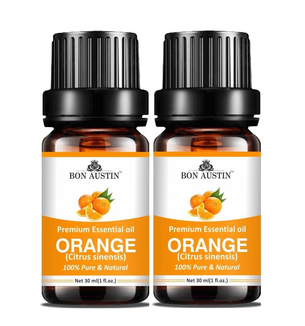    			Bon Austin Orange Essential Oil Aromatic 30 mL ( Pack of 2 )