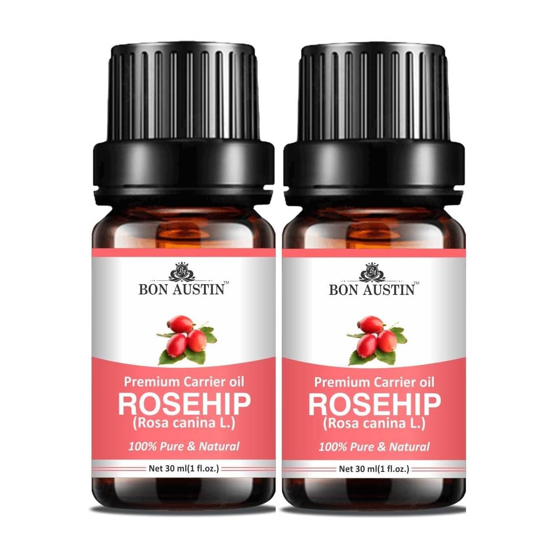 Bon Austin Rose Essential Oil Aromatic 30 mL ( Pack of 2 ) Bon Austin Rose Essential Oil Aromatic 30 mL ( Pack of 2 )