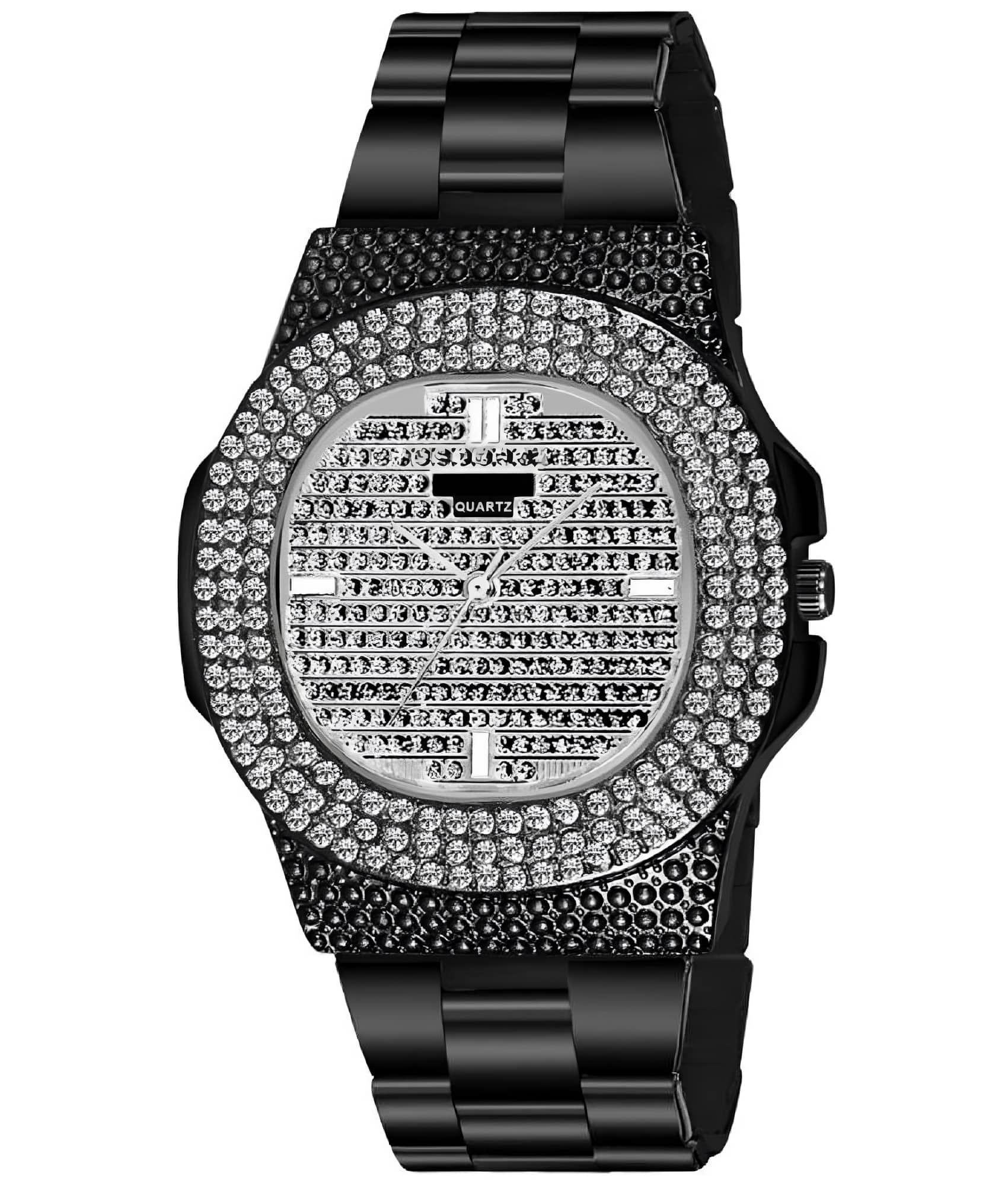 DECLASSE Black Metal Analog Men's Watch