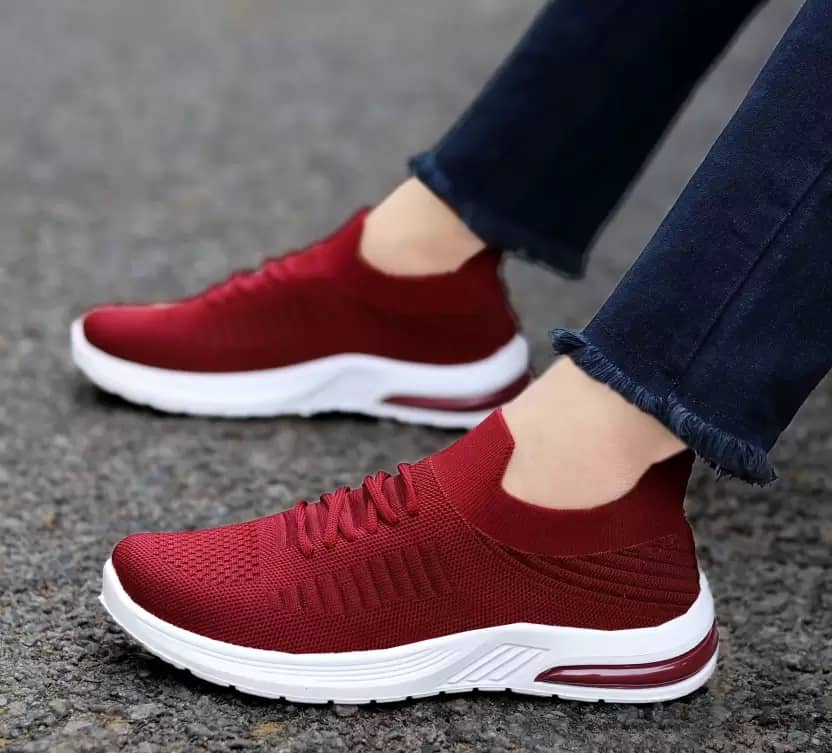 Fabbmate - Maroon Women's Running Shoes - Sports Shoes | Buy online on ZillyBuy