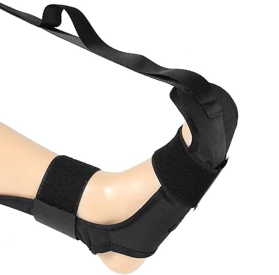     			Foot Stretcher Calf Yoga Ligament Stretching Strap Ankle Leg Hamstring for Plantar Dancers Fasciitis Drop Pain Relief Achilles Tendonitis Belt Equipment Bands Band Stretch, Pack of 1