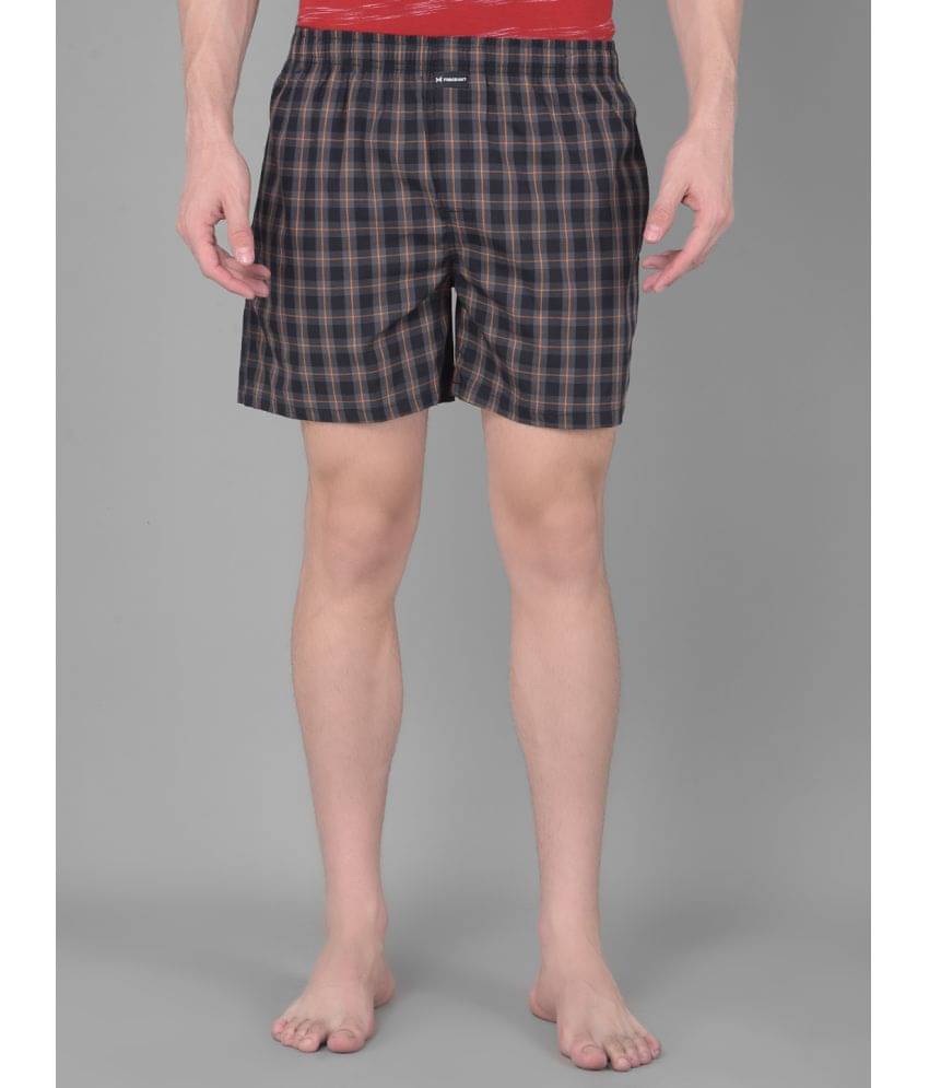     			Force NXT Pack of 1 Cotton Boxers For Men's ( Multi )