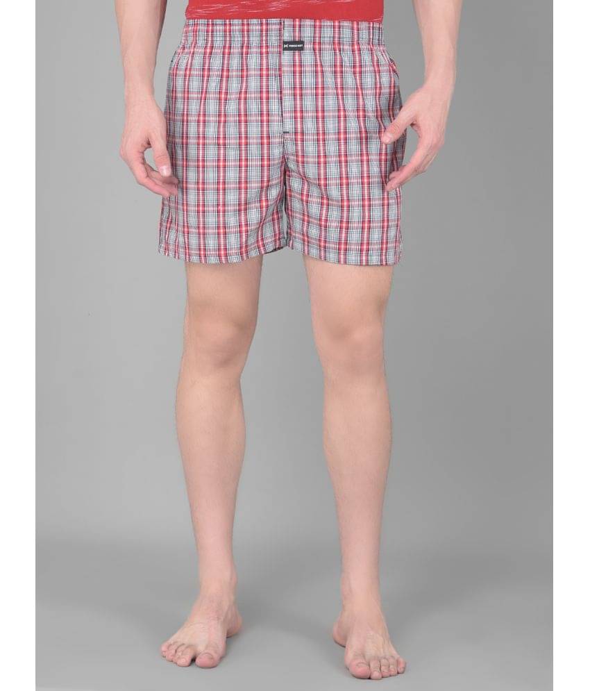     			Force NXT Pack of 1 Cotton Boxers For Men's ( Multi )