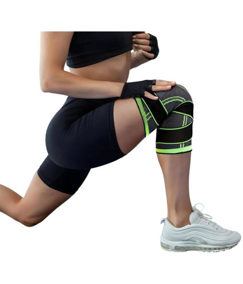 Knee Cap Support with adjustable straps for Pain Relief Knee Support for Injury Recovery, Meniscus Tear, Running, Sports, Workout, Pack of 1     			Knee Cap Support with adjustable straps for Pain Relief Knee Support for Injury Recovery, Meniscus Tear, Running, Sports, Workout, Pack of 1