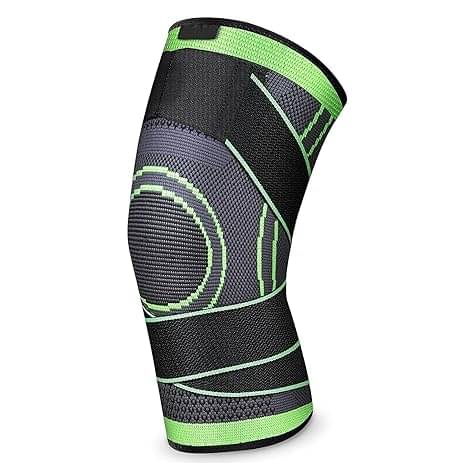 Knee Sleeve, Compression Fit Support -for Joint Pain and Arthritis Relief, Improved Circulation Compression - Wear Anywhere - Single Pack of 1 Knee Sleeve, Compression Fit Support -for Joint Pain and Arthritis Relief, Improved Circulation Compression - Wear Anywhere - Single Pack of 1