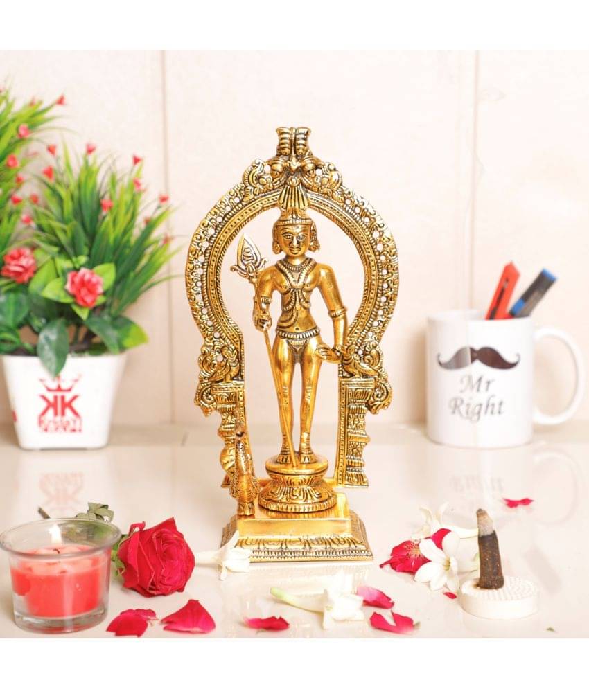 KridayKraft Aluminium Karthikeya Swamy Idol ( 25 cm ) KridayKraft Aluminium Karthikeya Swamy Idol ( 25 cm )