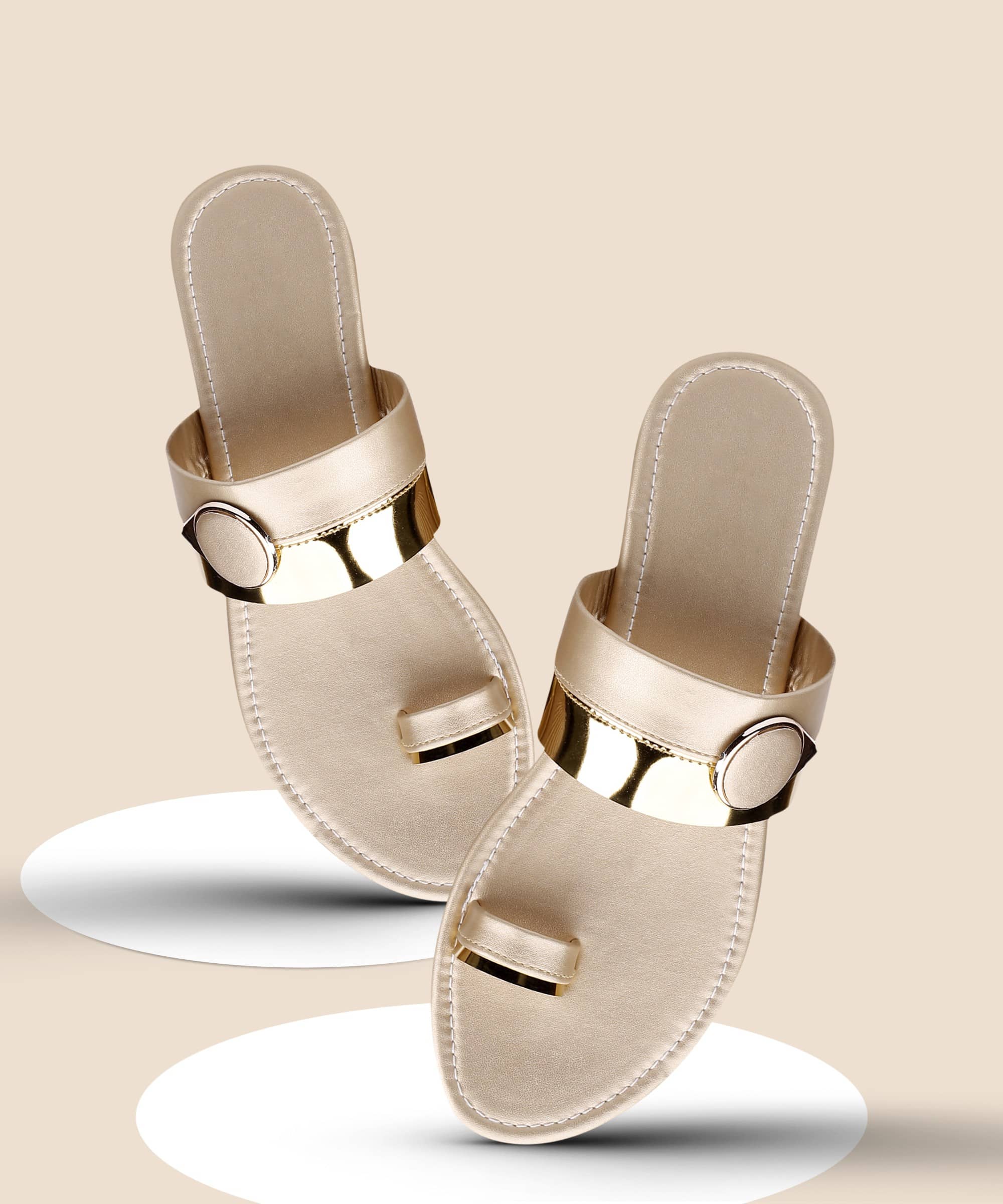 Paduki Gold Women's Flats