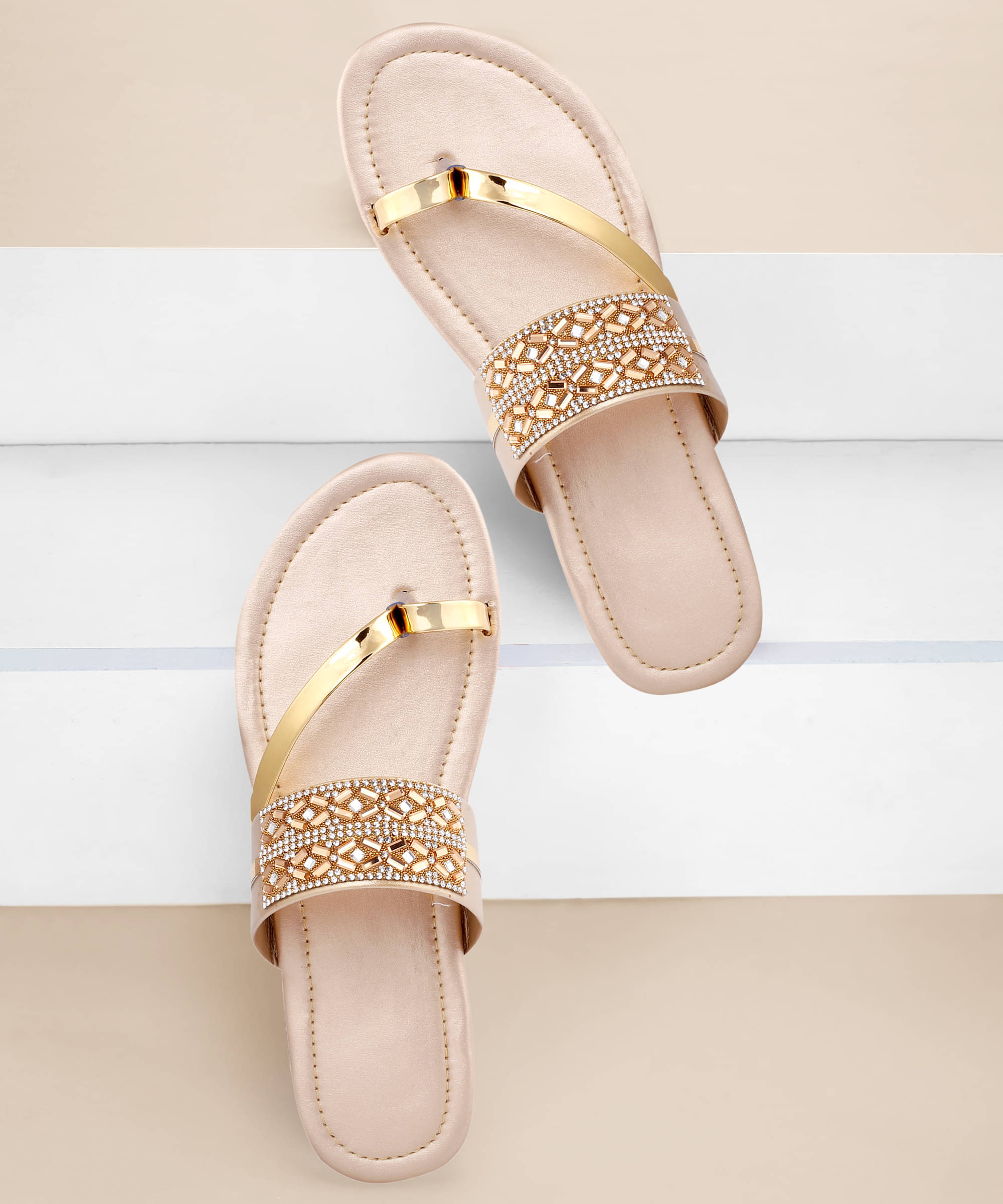 Paduki Gold Women's Flats Paduki Gold Women's Flats