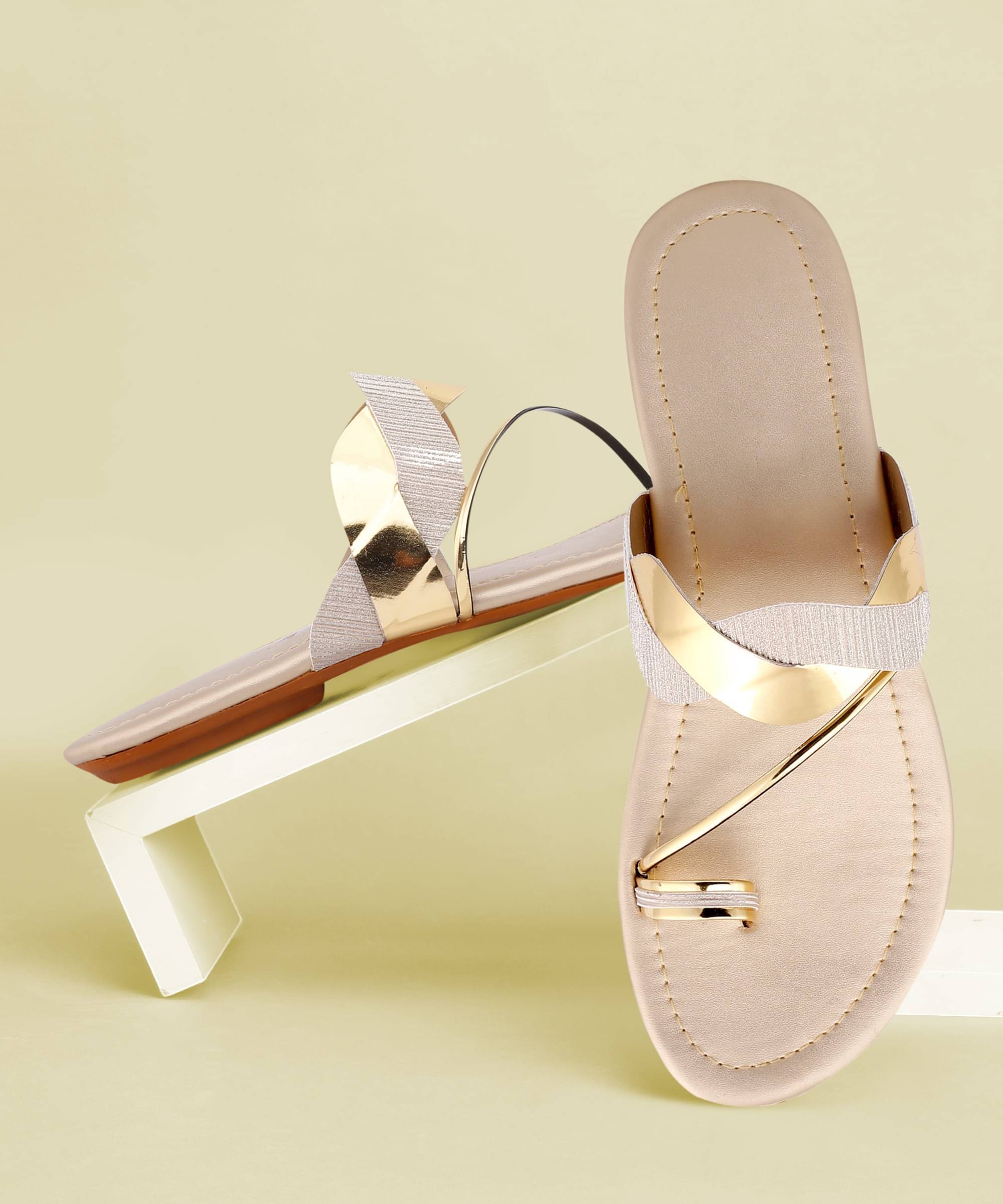 Paduki Gold Women's Flats Paduki Gold Women's Flats