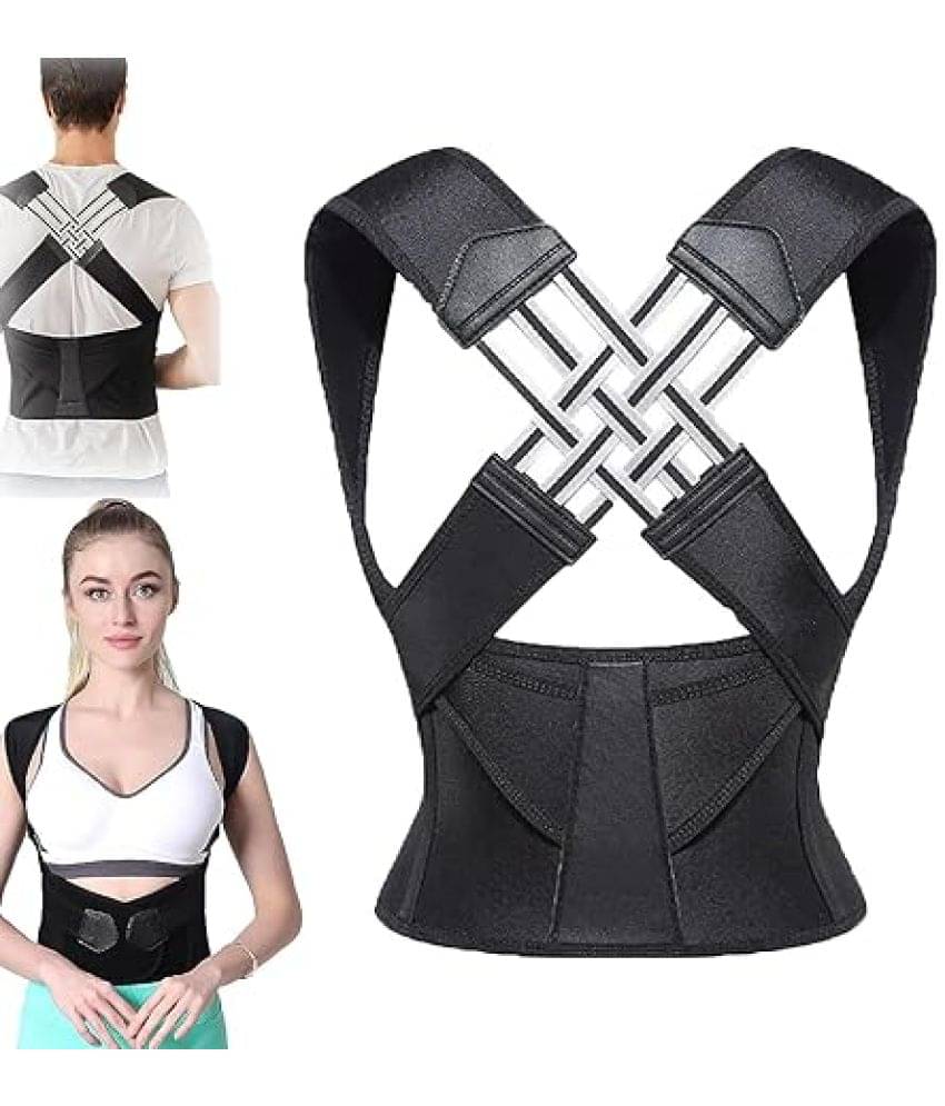 Posture Corrector for Women and Men, Adjustable Shoulder Posture Brace, Back Straightener Posture, Used for Middle and Upper Spine, Pack of 1 Posture Corrector for Women and Men, Adjustable Shoulder Posture Brace, Back Straightener Posture, Used for Middle and Upper Spine, Pack of 1