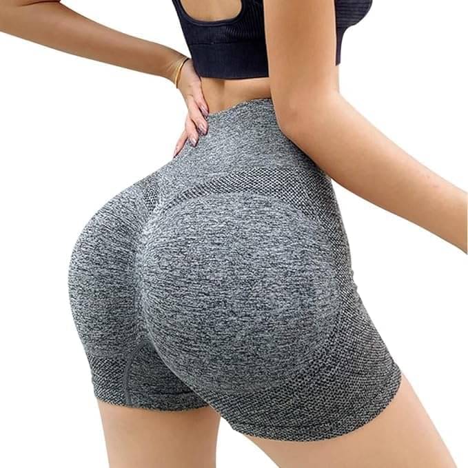     			Women's Hip Lifting High Waist Scrunch Half Pent Short for Gym, Yoga & Workout Butt Lifting Tights Half Pent Shorts Sport wear for Girls, Pack of 1