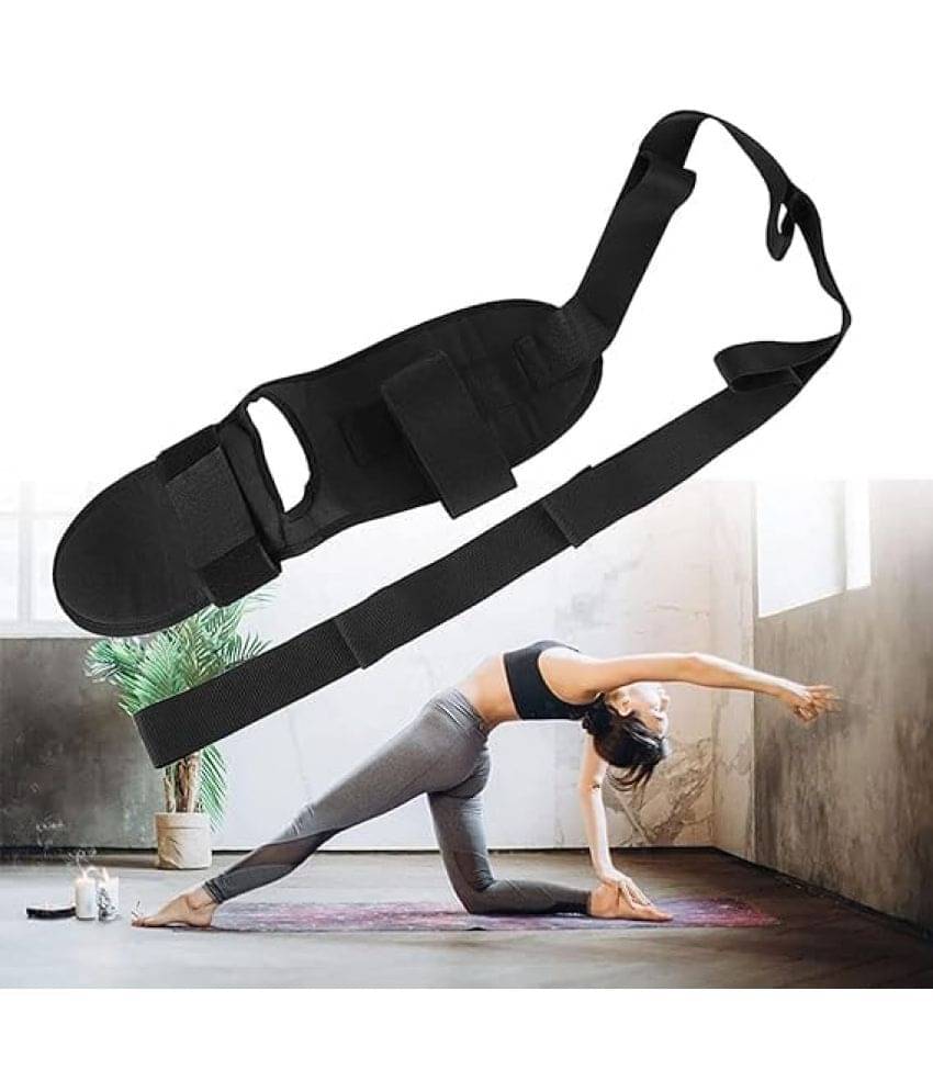 Yoga Strap for Stretching with Loops - Leg Stretcher & Ligament Stretching Belt, Pack of 1 Yoga Strap for Stretching with Loops - Leg Stretcher & Ligament Stretching Belt, Pack of 1