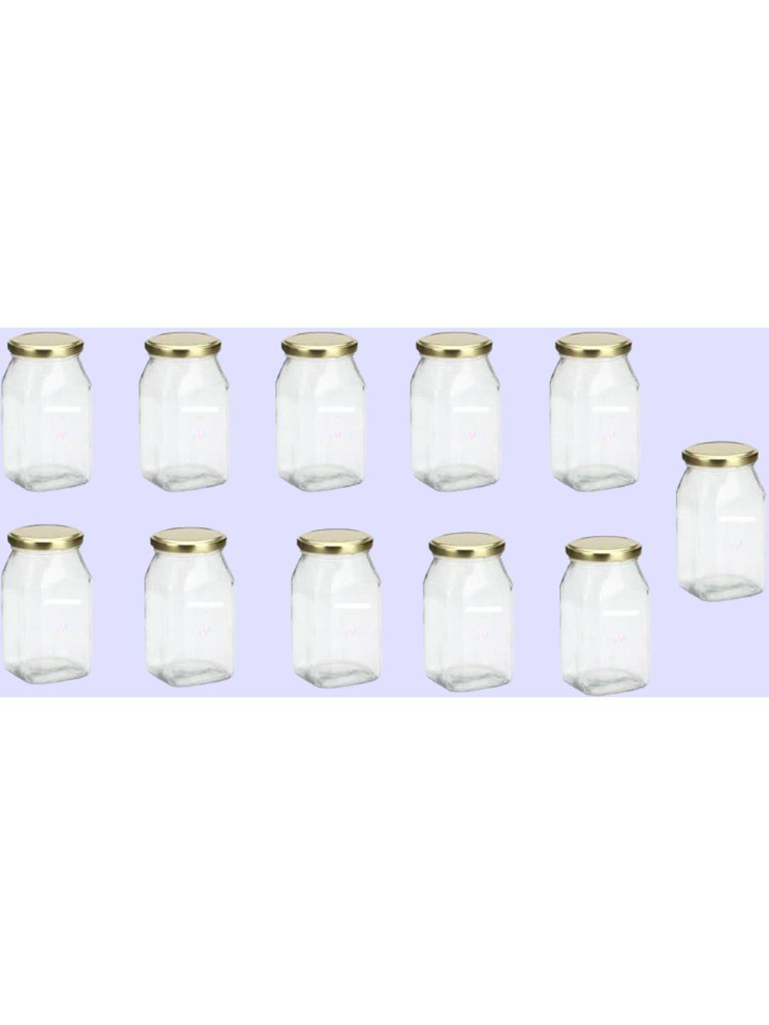     			AFAST Glass Container Glass Transparent Utility Container ( Set of 11 )