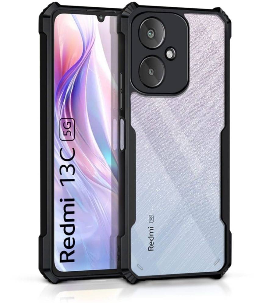 Case Vault Covers Shock Proof Case Compatible For Polycarbonate Redmi 13C 5G ( Pack of 1 ) Case Vault Covers Shock Proof Case Compatible For Polycarbonate Redmi 13C 5G ( Pack of 1 )